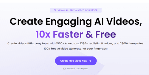 Vidnoz AI Video Generator